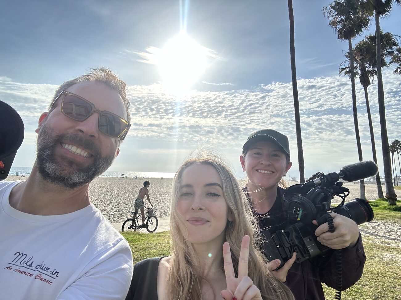 Crew on location