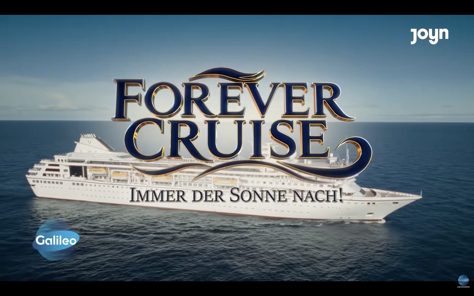Title card from Forever Cruise